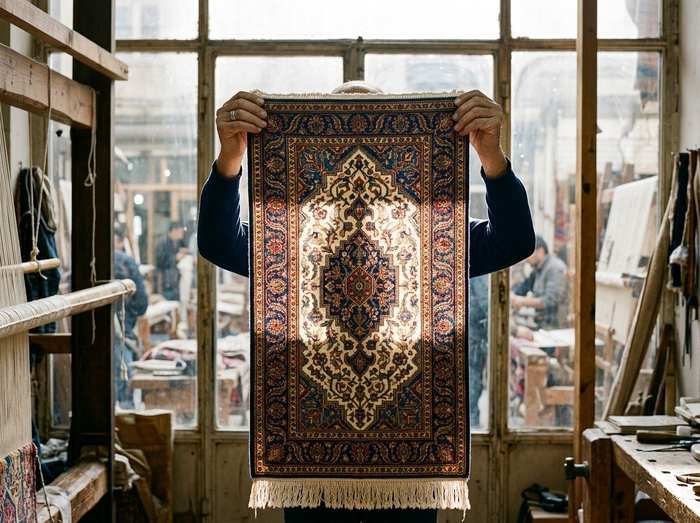 Tapis de soie