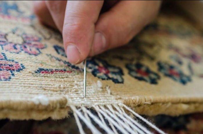 Restauration de tapis